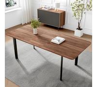 Table à Manger avec 4 à 8 chaises, Table Extensible élégante et Moderne en Panneaux MDF pour Le Salon 160 à 200 cm