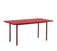 Table à Manger Bicolore L160 Bordeaux rouge/Rouge