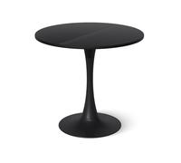 Table à manger Carl, 80x80cm, Noir, Vicco 57359