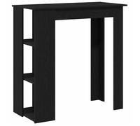 Table à Manger Debout - BEST-HOME - Chêne noir - 102x50x103,5cm - Bois d'ingénierie 3_9304315