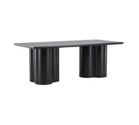 Table à Manger Design Olivia 210cm Noir