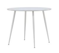 Table à Manger Design "Plaza" 100cm Gris