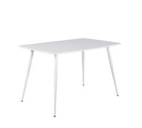 Table à Manger Design Polar 120cm Blanc