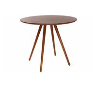 Table à manger design ronde noyer D90 ARTIK