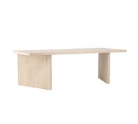 Vind Table à manger rectangulaire - Beige