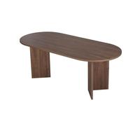 Table à manger en bois ""Sabella"" 200 x 90 x 75 cm - Noyer