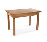 Versa Table de salle à manger Sparrow – style rustique – 80 x 70 x 120 cm – Marron