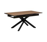 Table à manger extensible pour 6 personnes SANDRI - Marron
