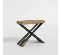 Table à manger extensible - Diago Oak - Console convertible - 90-300 cm - 100% Made in Italy