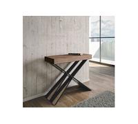 Table à manger extensible - Diago Oak - Console convertible - 90-300 cm - 100% Made in Italy