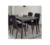 Table a manger extensible sans tiroir 4 personnes rectangulaire en Bois L 180 cm