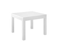 Table a manger fixe sans tiroir 4 personnes en mdf 100 x 100 cm