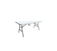 Table pliante - 180 cm - 8 personnes - plastique