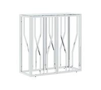 Table a manger fixe sans tiroir en metal 70 x 70 cm