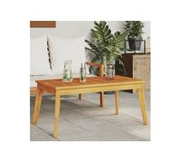 Table a manger fixe sans tiroir rectangulaire en Bois massif L 100 cm