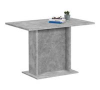 FMD Table à manger Gris béton
