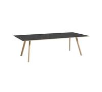 Table à manger linoléum Copenhague CPH30 2.0 250x120cm lacquered oak base