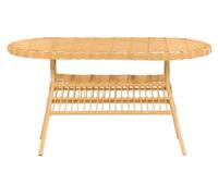 Table à manger Meubles de jardin en rotin Terrasse Balcon Luxe Design Moderne Haute qualité Lux