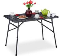 Table à manger pliante en acier, extérieur