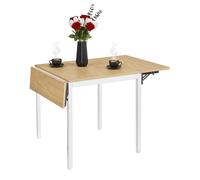 Table à manger pliante pour 2 à 4 personnes, design peu encombrant