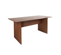 Table à manger rectangulaire décor bois sculpté 4-6 places FARO