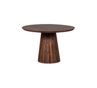 LIMIT - Table de repas ronde en bois D130 Marron
