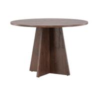 Table de repas ronde ?110 cm Bootcut mocca.