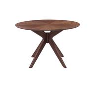 Table à manger ronde noyer d120 cm dielli