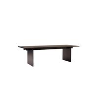 Table à Manger &Tradition Ita OS2 L260 Chêne Laqué Foncé