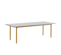 Table à manger Two-Colour 240x90x74cm powder coated steel base
