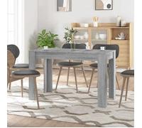 Table à Manger - VIDAXL - Sonoma Gris - 4 Places - Style Scandinave - Rectangulaire