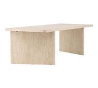 Table à manger Vind Bois Beige 250x100 cm Beige