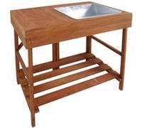 Table à rempoter en bois feuillus