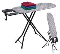 Relaxdays Table à repasser & porte-vapeur 109,5x35