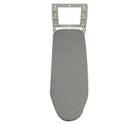 Table à repasser, mécanismes de réglage en hauteur, fixation murale, surface de repassage de 91 x 30 cm, capacité de charge de 15 kg, résistance à la chaleur jusqu'à 150°C