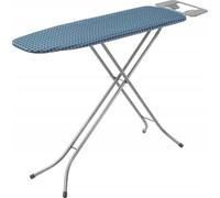Table à repasser - Modèle standard - Pliable avec poignée de transport - 110 x 30 cm - Bleue