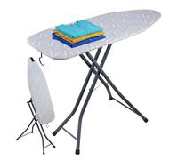 Table à repasser, planche vapeur, aide au repassage, support défroisseur, gris