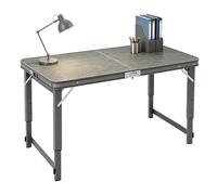 Table à tréteaux pliante 100/120/180 cm - Postes de travail portables pour ordinateur, table à manger pliante rectangulaire le camping, les événements, les marchés, une utilisation(100cm/3.3ft)
