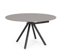 Table All. Rauni D87/135 Noir/Gris
