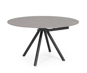Table All. Rauni D87/135 Noir/Gris