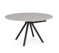 Table All.Rauni D87/135 Noir/Gris clair