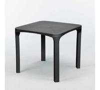 Table bar café Polyrotin 80x80cm Jardin Terrasse Grand Soleil Olè