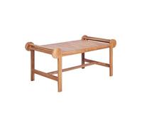 vidaXL Table basse - Teck solide