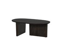 Table basse 110x60 cm bois de manguier noyer Seam