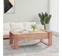 vidaXL Table basse teck massif