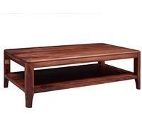 Table Basse 120x70cm - Bois Massif de Palissandre huilé (Noisette) - Brooklyn #11