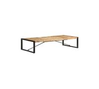 Table basse 180x90x40 cm Bois de manguier brut