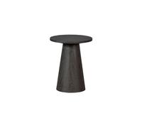 Table basse Ø40 cm MDF marron foncé Maan