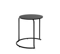 Table Basse 606 Noir/Bouleau Laqué Noir