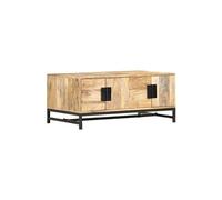 Table basse 90x55x40 cm Bois de manguier massif